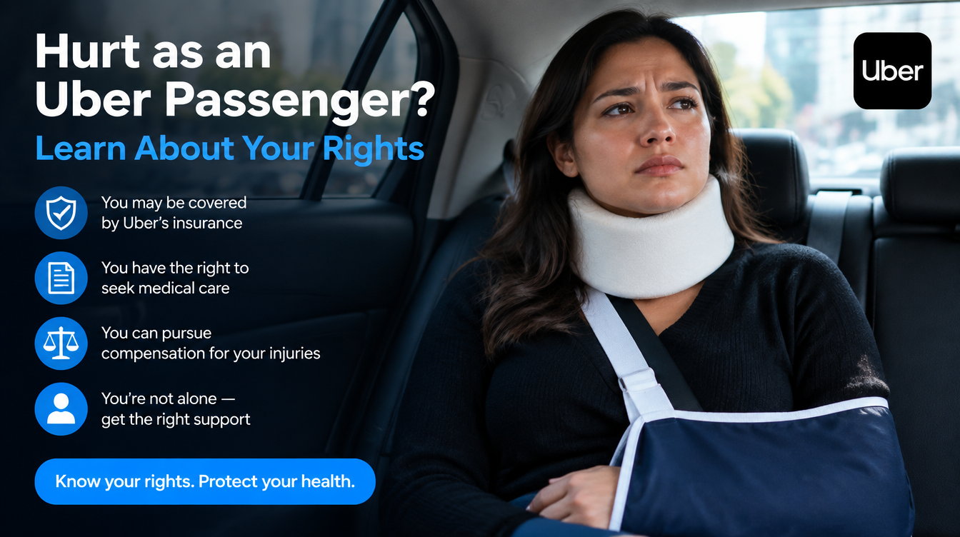 Hurt as an Uber Passenger? Learn About Your Rights