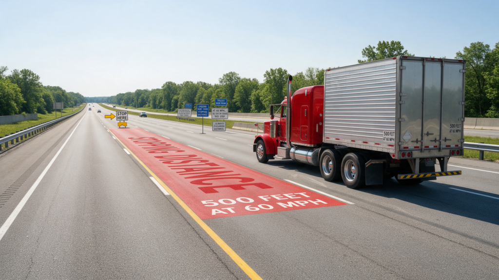 Protect Yourself by Understanding the Stopping Distances for Trucks