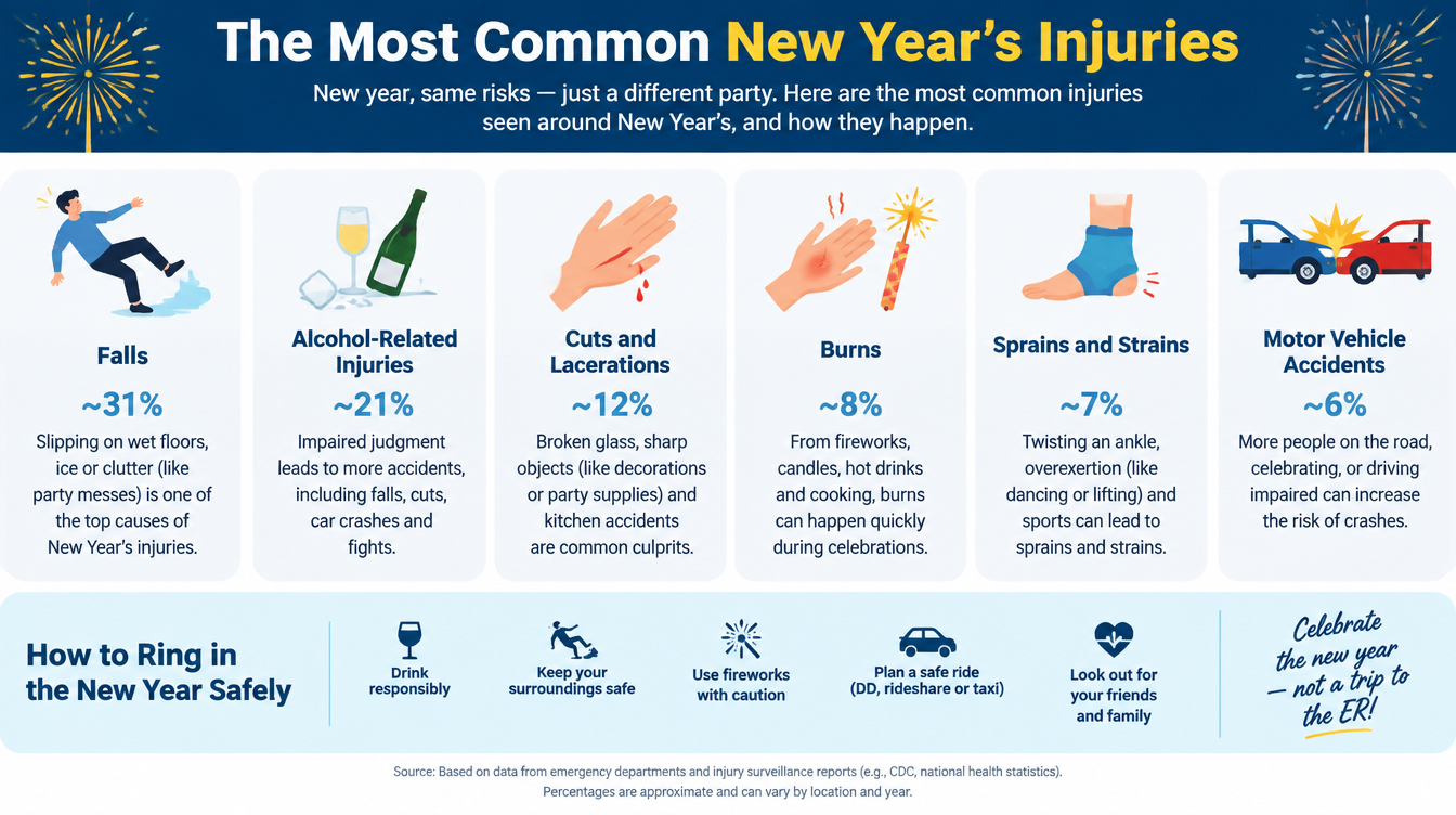 The Most Common New Year’s Injuries